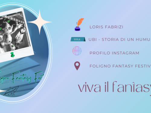 Loris Fabrizi al Foligno Fantasy Festival!