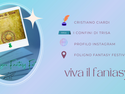 Cristiano Ciardi al Foligno Fantasy Festival!